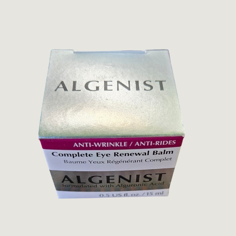 Algenist Complete Eye Renewal Balm 0.5 oz 15 ml Anti Wrinkle New In Box